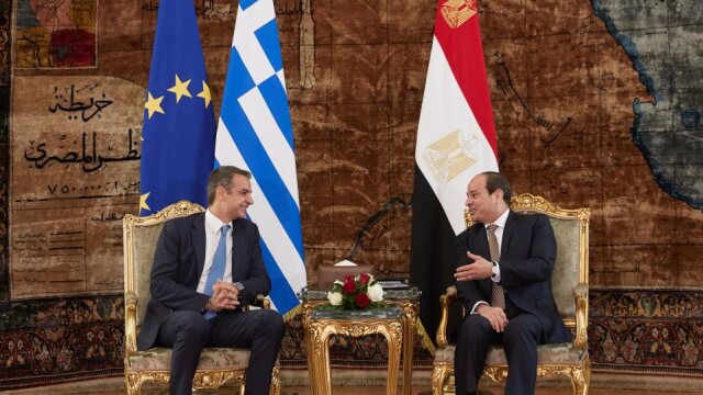 Joint statements by Mitsotakis – Al Sisi in Egypt