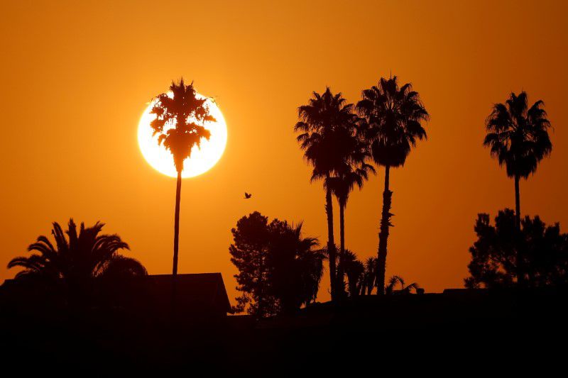 USA: A strong heatwave hits the west!