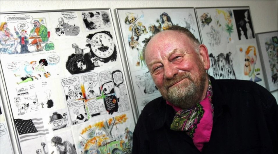 The Danish cartoonist who had drawn the sketches of Mohammed died