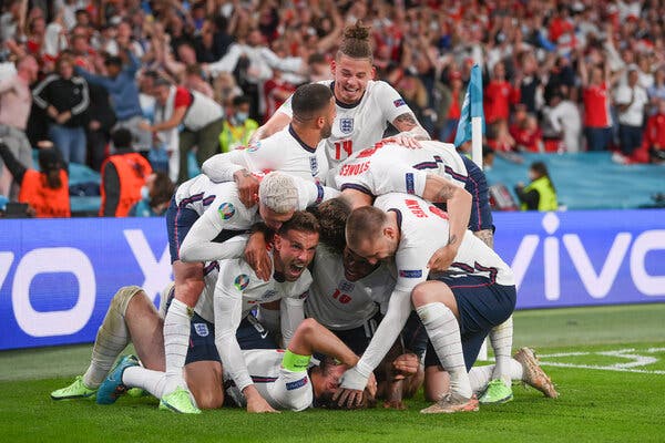 Euro 2020: England In The Final For the first time in its history
