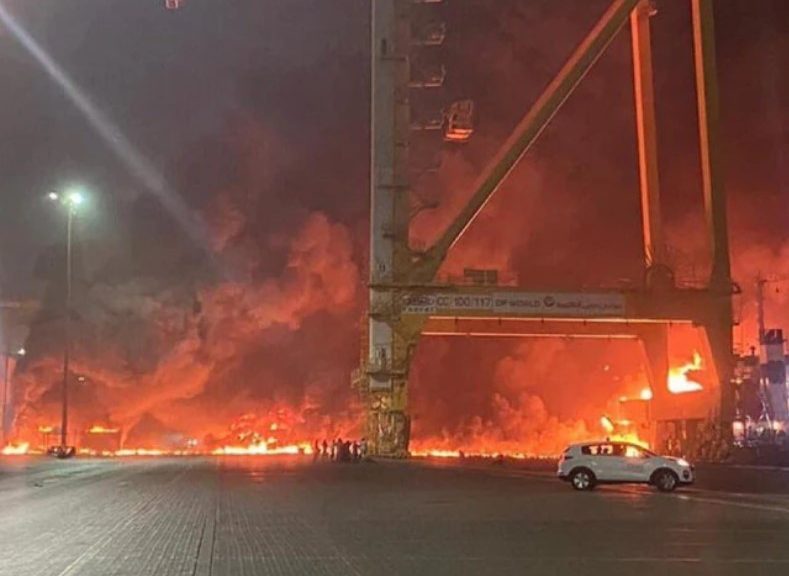 Huge explosion shakes Dubai: Cargo ship exploded in Jebel Ali port