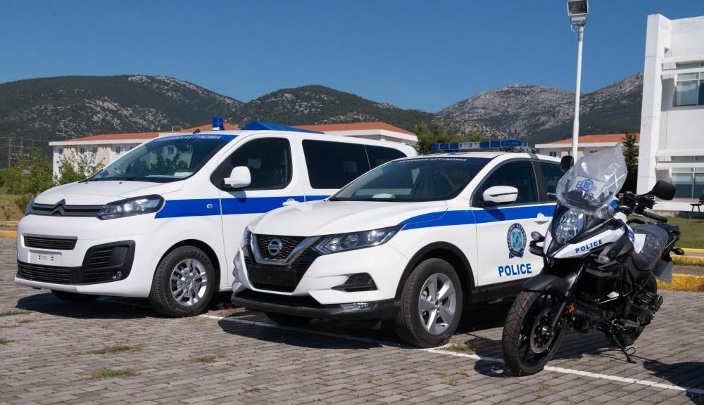 The new vehicles the Greek police force obtained