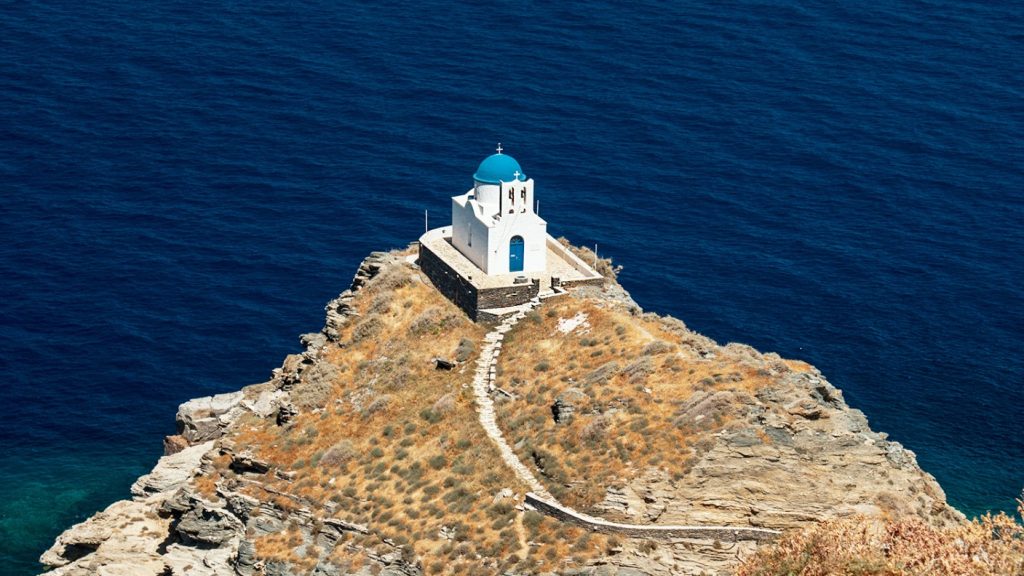 The Greek island with the 235 Churches you must visit