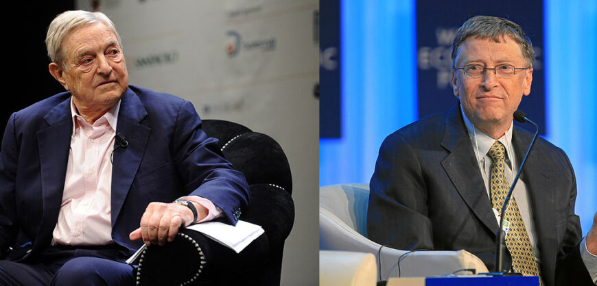 Bill Gates and George Soros reportedly team to buy UK Coronavirus Testing Company