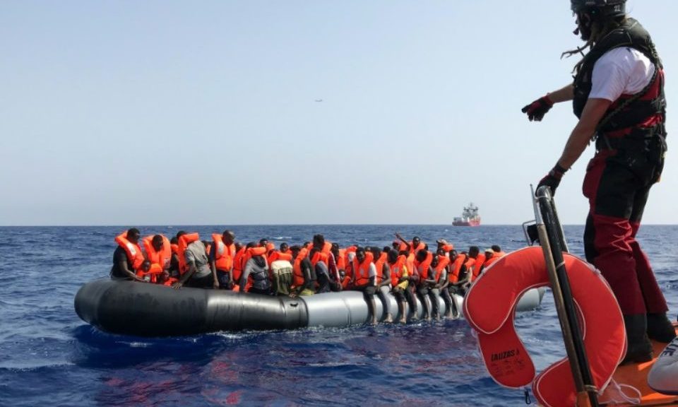 Ocean Viking rescued 196 migrants off Libya