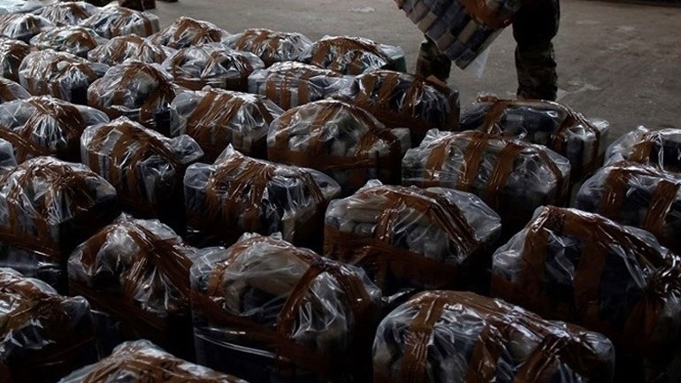 Ecuador: Law enforcement authorities seized 9.6 tons of cocaine