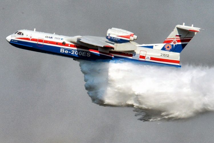 Athens is requesting a second Beriev firefighting plane from the Russian government