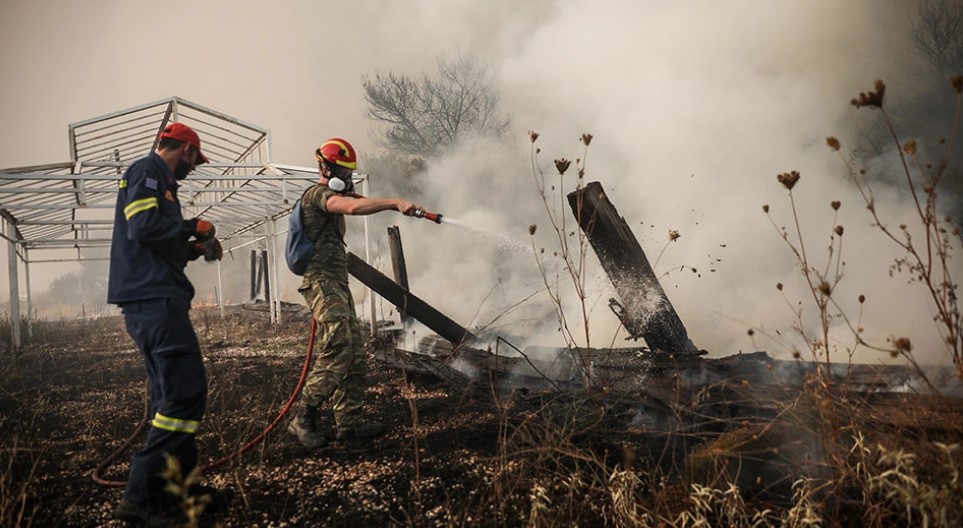 Fire in Gortynia: Livadaki and Kapellitsa are evacuated