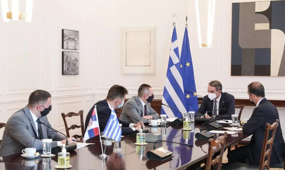 Fires in Greece: Kyriakos Mitsotakis received the Serbian Minister of Interior and thanked him for his help