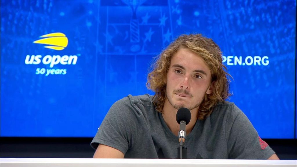 Stefanos Tsitsipas: The question of a young journalist that made him laugh